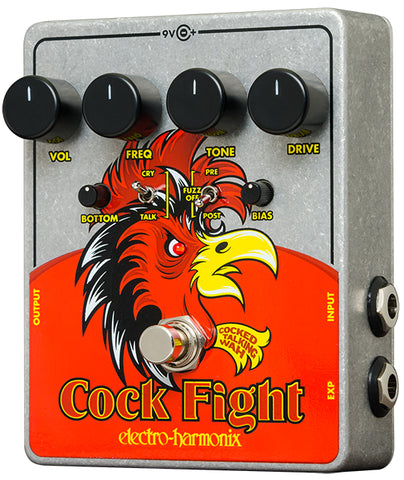 Electro-Harmonix Cock Fight Cocked Talking Wah pedal