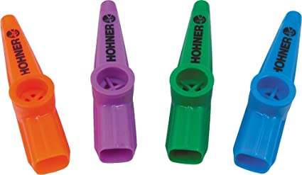 Hohner Plasic Kazoo, 1 count, Assorted colors