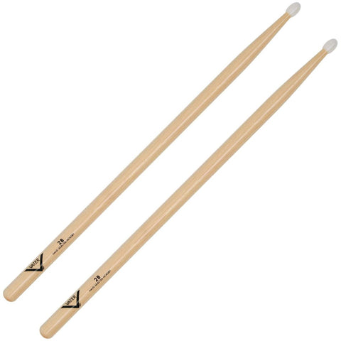 Vater VH2BN Nylon Tip 2B Drum Sticks