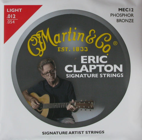 Martin Acoustic Guitar Clapton's Choice 92/8 Phosphor Bronze, .012 - .054, MEC12