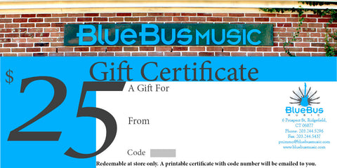 Gift Certificate $25.00