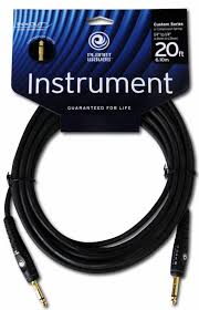 D'Addario Custom Series Instrument Cable, 20 feet PW-GSC-20