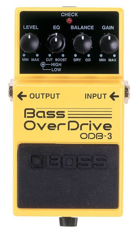 Boss ODB-3 Bass Overdrive Compact Effects Pedal