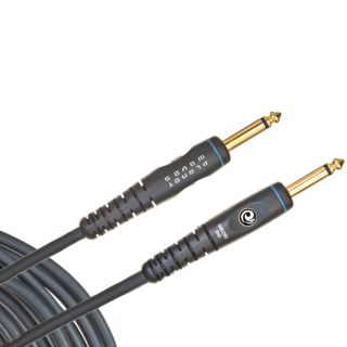 D'Addario Custom Series Instrument Cable, 20 feet PW-G-20