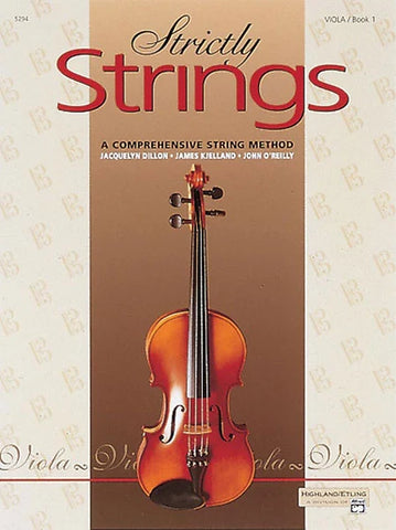 Strictly Strings, Book 1: Viola Book