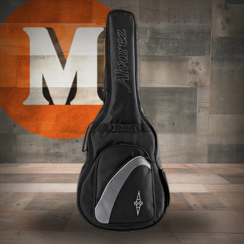 Alvarez 15mm Deluxe Padded Gig Bag Acoustic 6 or 12 String (AGB-15/12ST)