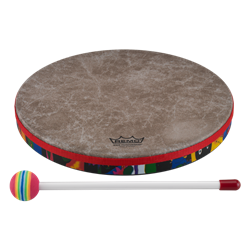 Kids Percussion Frame Drum - Rain Forest Finish, 12" KD-0112-01
