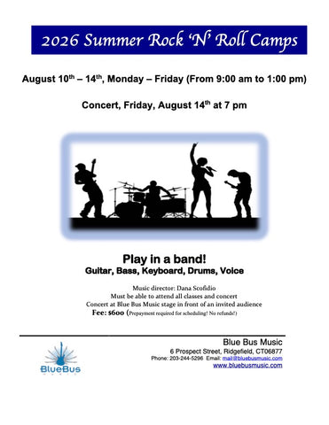 2026 Summer Rock Camps