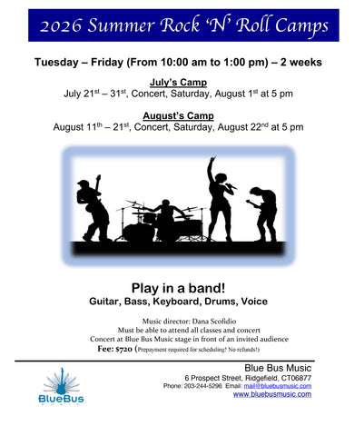 2026 Summer Rock Camps