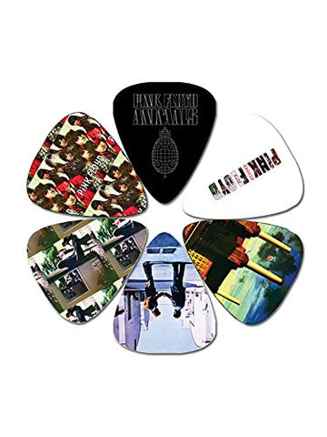 Perri's Leathers 6 Pack Pink Floyd Pack Guitar Picks, LP-PF2