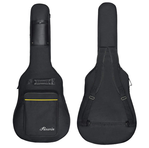 Acoustic Guitar Padded Gig Bag in black, BB011