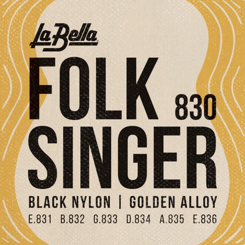 La Bella 830 Folk Singer Ball-End Classical Guitar Strings