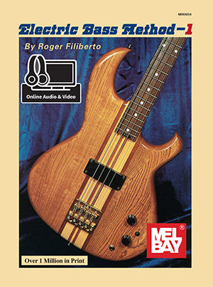 Electric Bass Method Volume 1 (eBook + Online Audio/Video), 93234EB