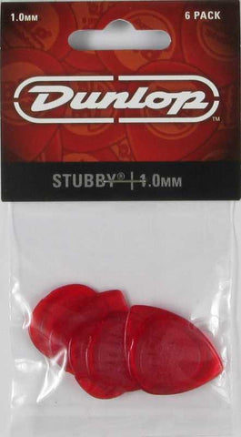 Dunlop Stubby Jazz 1.0, pack of 6, 474P10