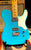(USED) Blue Bus Green Telecaster Electric Guitar
