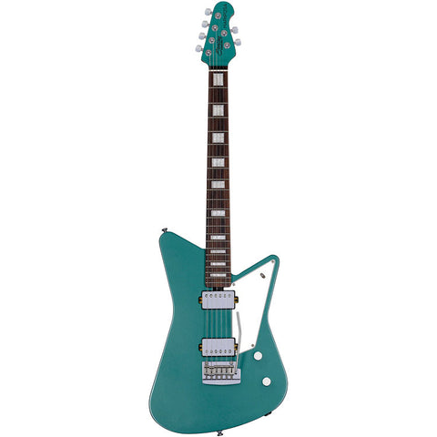 Sterling by Music Man Mariposa in Dorado Green Electric Guitar