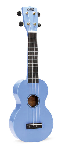Mahalo Rainbow Series Soprano Ukulele - Light Blue with Bag