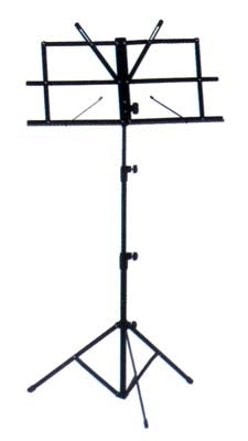 Metal Music Stand with carring bag, Black