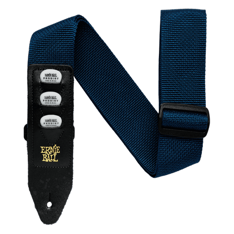 Ernie Ball Polypro Pickholder Guitar Strap/Bass Strap - Navy