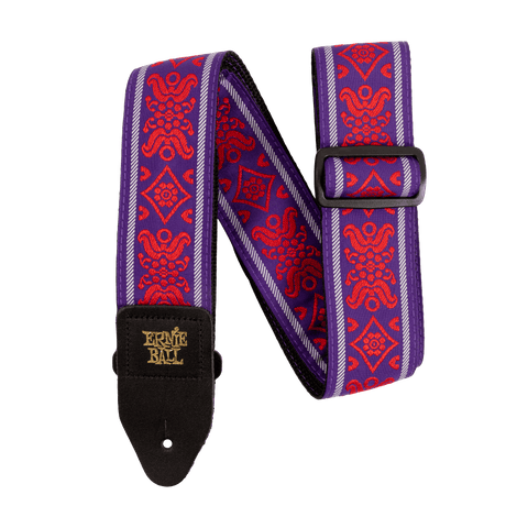 Ernie Ball CLASSIC JACQUARD GUITAR STRAP/BASS STRAP - ROYAL FLUSH