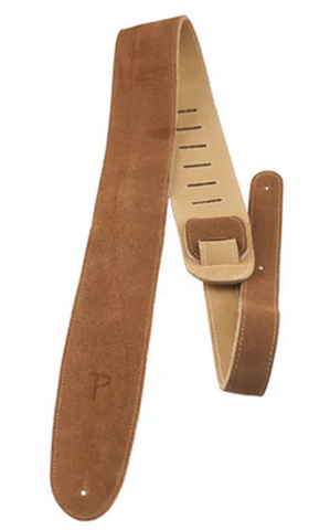 Perri's Natural Soft Suede Guitar Strap