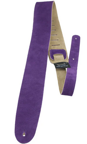 Perri's Purple Soft Suede Guitar Strap