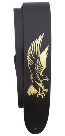 Perri's Metallic Embossed Leather Guitar Strap