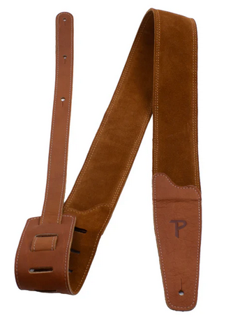 Perri's Two Toned Suede / Leather Padded Guitar Strap