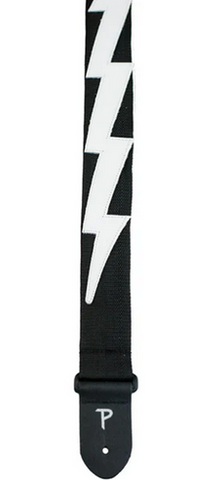 Perri's Poly Pro With Lightning Bolt Guitar Strap