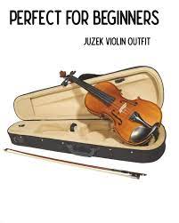 Juzek Violin Outfit with Bow and Case, JJ85, 4/4 size