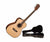Washburn F5 Apprentice Series Folk Acoustic Guitar Natural with hardshell case