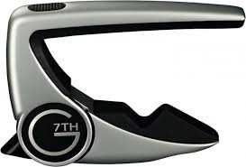 G7th Newport Classical Guitar Capo, Silver