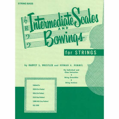 Intermediate Scales And Bowings - String Bass