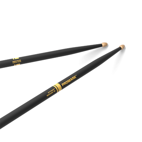 ProMark Rebound 5B ActiveGrip Hickory Drumstick, Acorn Wood Tip, R5BAG