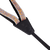 D'Addario Cradle Ukulele Straps, Paisley Grey/Orange