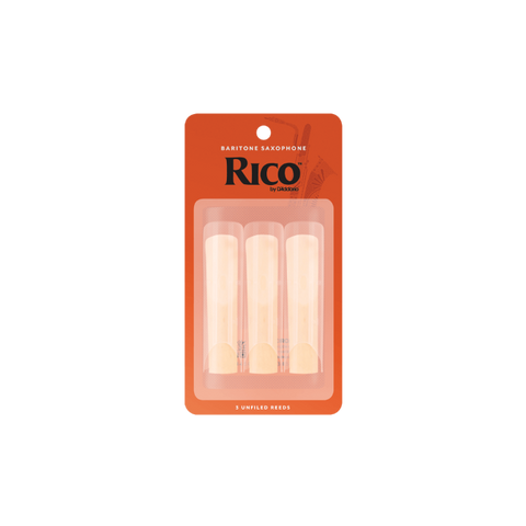 Rico by D'Addario Baritone Sax Reeds, Strength 2.5, 3-pack RLA0325