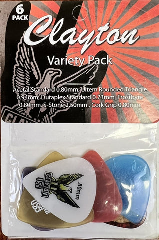 Clayton Picks VPP/6 Guitar Pick