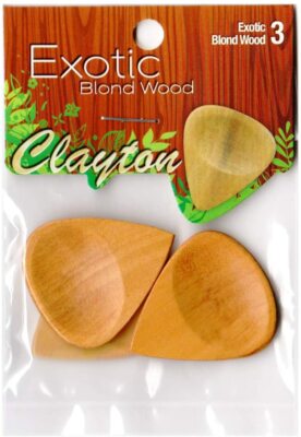 Clayton Exotic Picks 3 Pack BWS/3 Blond Wood