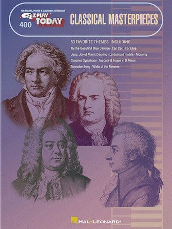 CLASSICAL MASTERPIECES E-Z Play Today Volume 400