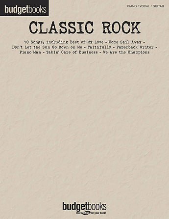 Classic Rock Budget Books, HL 00310906