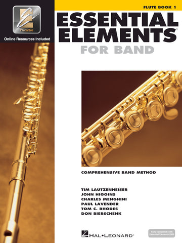 ESSENTIAL ELEMENTS FOR BAND – FLUTE BOOK 1 WITH EEI