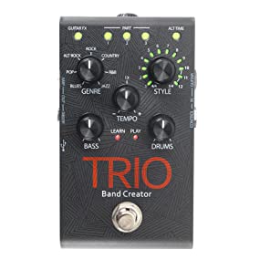 Digitech TRIO Electric Guitar Multi Effect, Band Creator Pedal