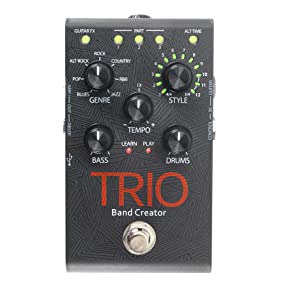 digitech guitar multi effects pedal Digitech TRIO Electric Guitar Multi Effect, Band Creator Pedal