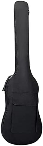 Electric Bass gig bag with Double Adjustable Shoulder Straps, Black, BB001