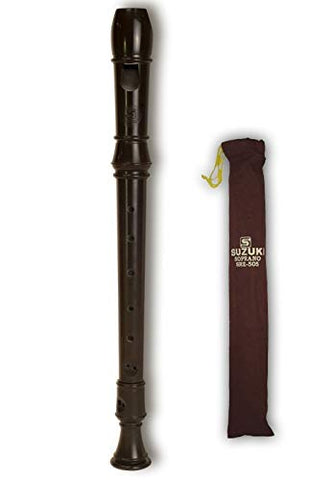 Suzuki 3-piece Soprano Recorder with bag, SRE-505
