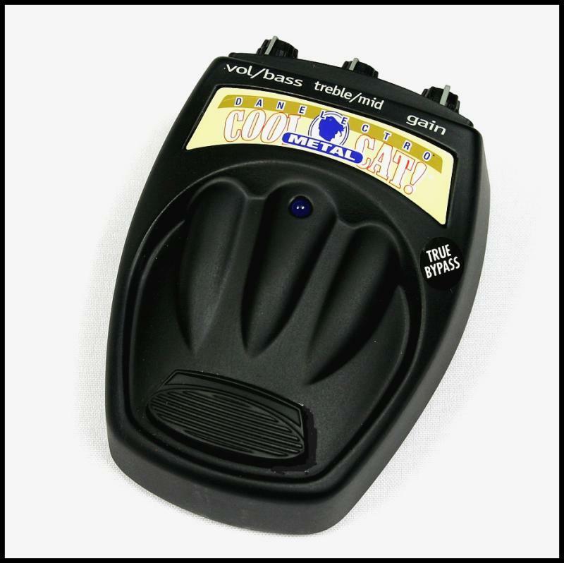 cool cat pedal Danelectro Cool Cat CM-1 Metal Guitar Pedal