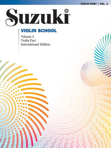 Suzuki Violin School, Volume 3 International Edition