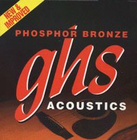 GHS S315 Phosphor Bronze Acoustic Guitar Strings Extra Light Gauge 11 - 50
