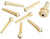 D'Addario Injected Molded Bridge Pins with End Pin Set, Assorted