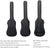 Electric Bass gig bag with Double Adjustable Shoulder Straps, Black, BB001